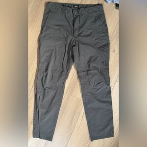 CQR Men's Charcoal Tactical Cargo Pants 34x32